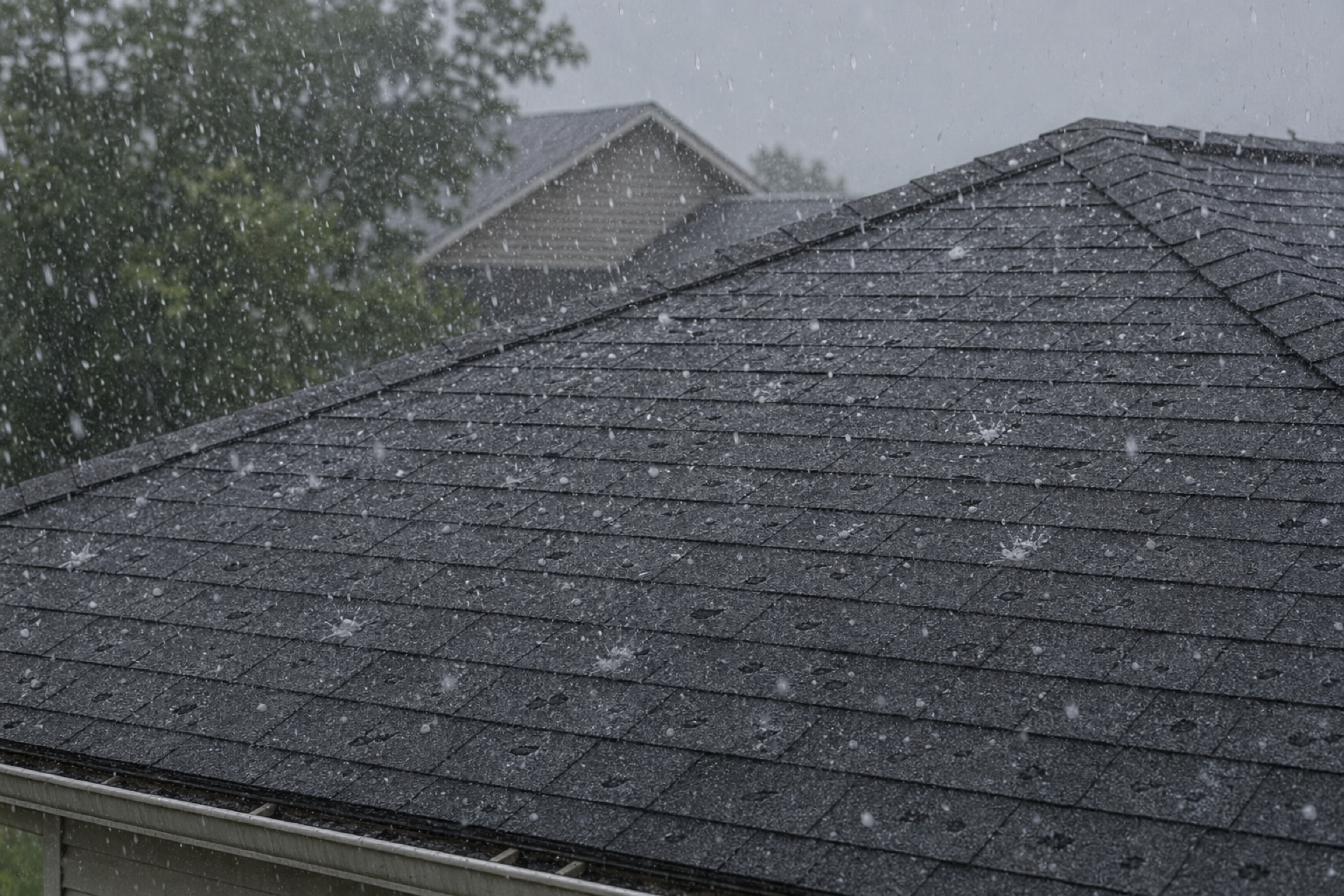 Documented hail bruising for claim packet